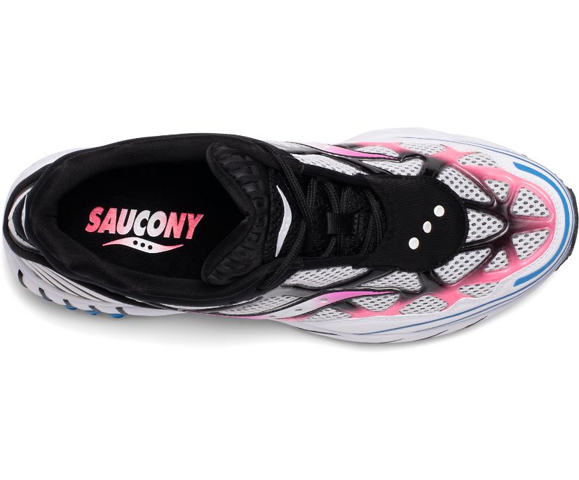 Saucony Grid Web Women's Originals White / Pink / Blue | Canada 009OKIR